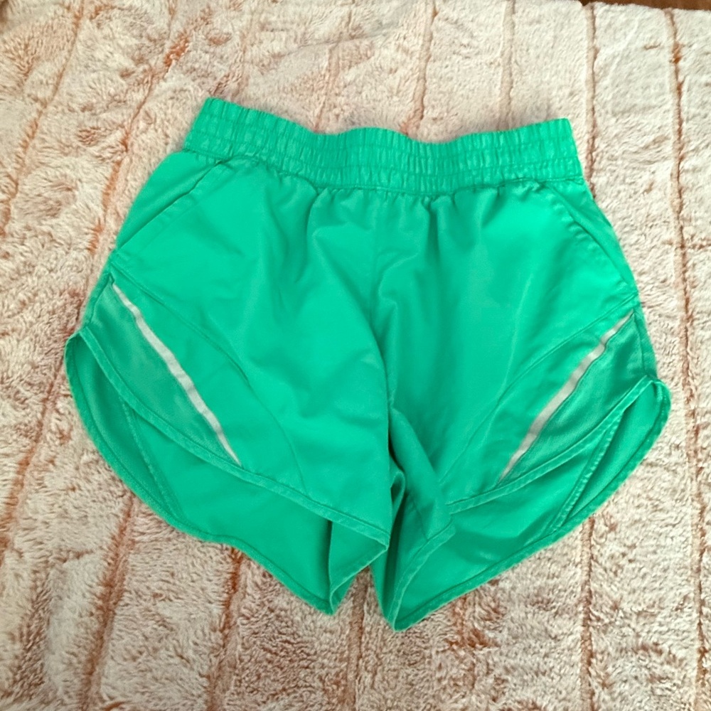 Athletic Works Green Athletic Shorts Lightweight Moisture-Wicking